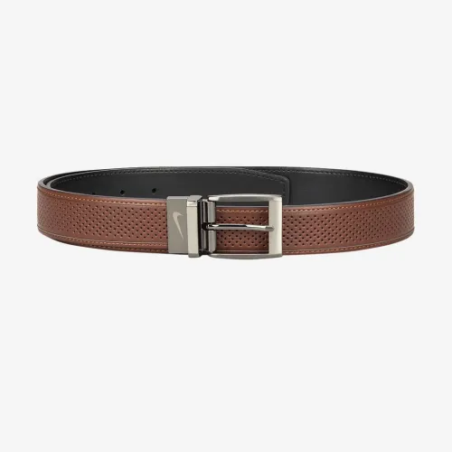 Nike Tour мужские для гольфа Perforated Reversible Belt цвет коричневый