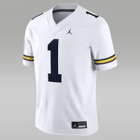 Michigan Wolverines мужские Nike Dri-FIT College Game Jersey цвет белый