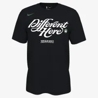 Boston Celtics Playoff Mantra 2025 мужские Nike NBA футболка цвет черный