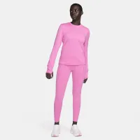 Nike Dri-FIT Swift Element UV жіноча Crew-Neck Running Top колір червоний