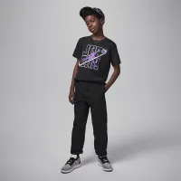 Nike Jordan Big дитячі Flight Galaxy Glow футболка колір чорний