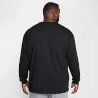 Nike LeBron мужские Max90 Long-Sleeve баскетбольные футболка цвет черный