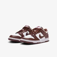 Nike Dunk Low Big детские Кроссовки цвет белый
