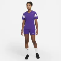 Nike Vapor женская Flag Football шорты цвет фиолетовый