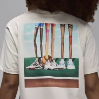 Nike Jordan Artist Series by Darien Birks жіноча футболка колір білий