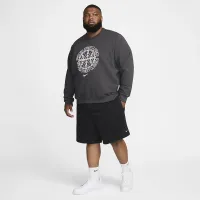 Nike Standard Issue чоловічі Dri-FIT баскетбольні Crew-Neck світшот колір чорний