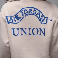 Nike Jordan x Union LA чоловічі Fleece Толстовка з капюшоном колір коричневий