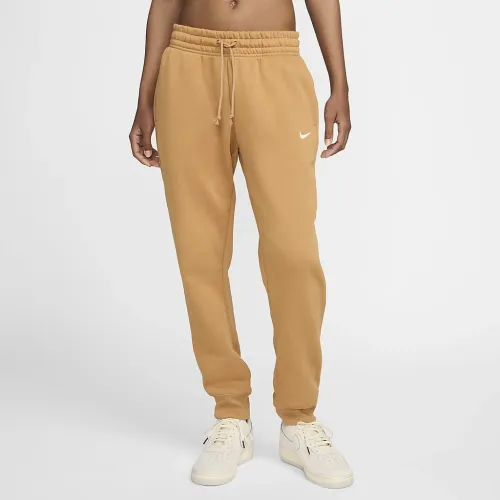 Nike Sportswear Phoenix Fleece женская Mid-Rise Sweatpants цвет коричневый