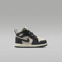 Nike Jordan 1 Mid SE Baby/Toddler Кросівки колір коричневий