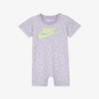 Nike Sweet Swoosh Baby (0-9M) Romper цвет фиолетовый