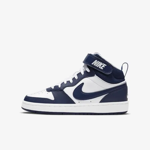 Nike Court Borough Mid 2 Big дитячі Кросівки колір білий