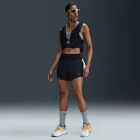 Nike Trail женская Dri-FIT Brief-Lined Running шорты цвет черный