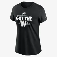 Philadelphia Eagles Super Bowl LIX Champions Parade женская Nike NFL футболка цвет зеленый