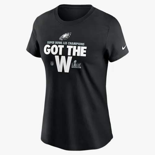 Philadelphia Eagles Super Bowl LIX Champions Parade женская Nike NFL футболка цвет зеленый