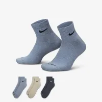 Nike Everyday Plus Cushioned тренировочные Ankle носки (3 пары) многоцветный