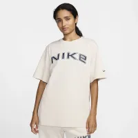 Nike Sportswear жіноча Loose Short-Sleeve Graphic футболка колір коричневий