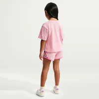 Nike Spring Into Floral Little дитячі Dri-FIT 2-Piece Tempo комплект Pink