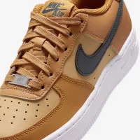 Nike Air Force 1 Big детские Кроссовки цвет коричневый