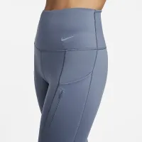 Nike Go женская Firm-Support С высокой Талией 7/8 лосины с карманамисиний