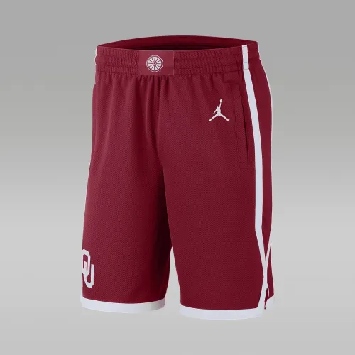 Nike Jordan College (Oklahoma) мужские Replica баскетбольные шорты цвет красный