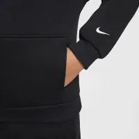 Nike Sportswear Club Fleece Big детские Pullover Толстовка с капюшоном цвет черный