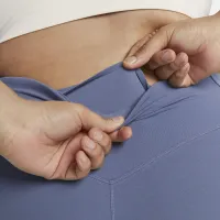 Nike Zenvy жіноча Gentle-Support З високою талією 7/8 лосіни (великі розміри) блакитний