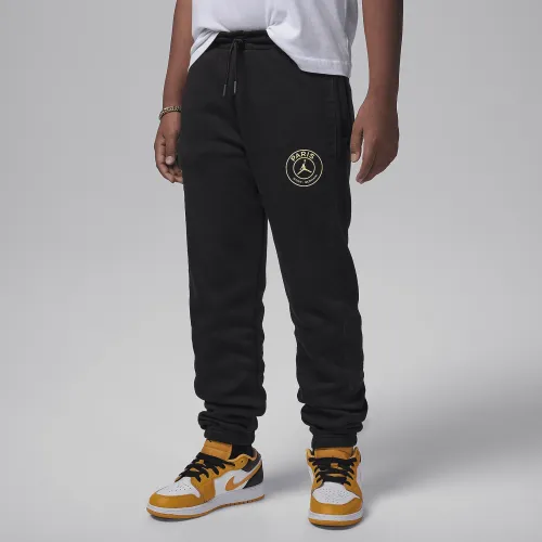 Nike Jordan Paris Saint-Germain Big дитячі Pants колір чорний