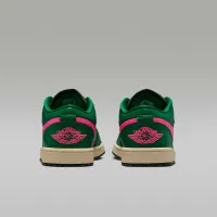 Nike Air Jordan 1 Low женская Кроссовки цвет зеленый