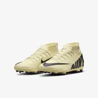 Nike Jr. Mercurial Superfly 9 Club Little/Big дитячі Multi-Ground High-Top футбольні бутси Yellow