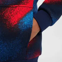 Nike Sportswear Club Fleece Big детские Толстовка с капюшоном синий