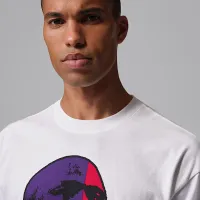 Nike Jordan 1985 мужские футболка цвет белый