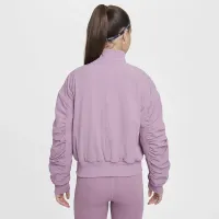 Nike Girls' Dri-FIT тренировочные Куртка цвет фиолетовый