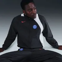 Paris Saint-Germain мужские Nike Soccer Total 90 Soccer Track Куртка цвет черный