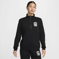 Nike Sportswear Club Fleece жіноча 1/4-Zip Top колір чорний