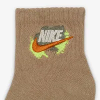 Nike Express Yourself Baby (0-6M) Gripper шкарпетки (3 пар) колір білий
