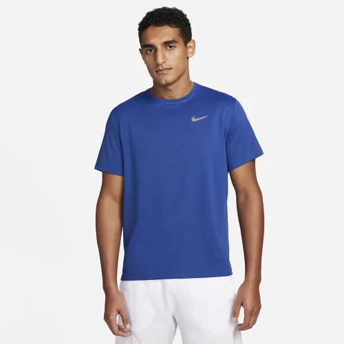 Nike Miler чоловічі Dri-FIT UV Short-Sleeve Running Top блакитний