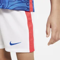 FFF 2022 Home Little детские Nike Dri-FIT Soccer Kit синий