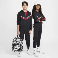 Nike Sportswear Club Big дитячі Full-Zip Knit Толстовка з капюшоном колір чорний