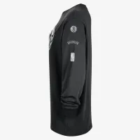 Brooklyn Nets Essential женская Nike NBA Long-Sleeve футболка цвет черный