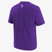 Phoenix Suns Essential City Edition Big дитячі Nike NBA футболка колір фіолетовий