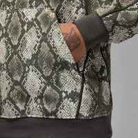 Nike Jordan Sport Hoop Fleece чоловічі Dri-FIT Printed Pullover Толстовка з капюшоном колір білий