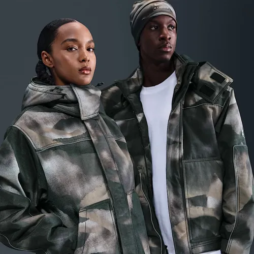 Nike x Stüssy Hooded Utility Куртка різнокольорові