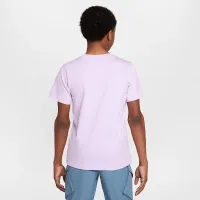 Nike Sportswear Big дитячі футболка колір фіолетовий