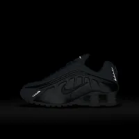 Nike Shox R4 Big детские Кроссовки цвет белый