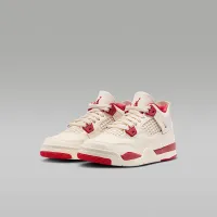 Nike Jordan 4 Retro Little детские Кроссовки цвет коричневый