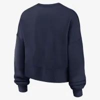 West Virginia Phoenix Arch женская Nike College Pullover Crew синий