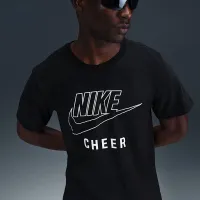 Nike Swoosh мужские Cheer футболка цвет черный