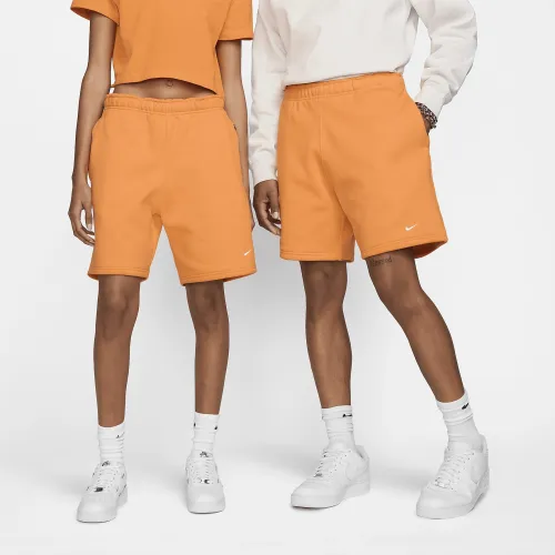 Nike Solo Swoosh Fleece шорты Orange