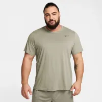 Nike Dri-FIT мужские Fitness футболка цвет зеленый