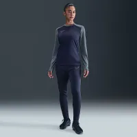 Nike Academy жіноча Dri-FIT Crew-Neck Long-Sleeve Soccer Top блакитний